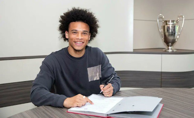 leroy sane bayern contract