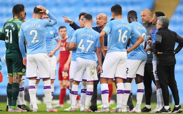 man city drinks break