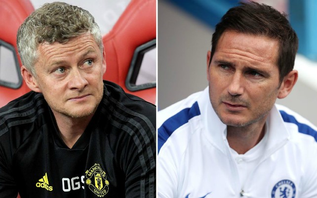 man utd solskjaer chelsea lampard