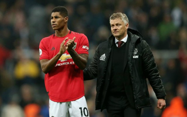 marcus rashford ole solskjaer man utd