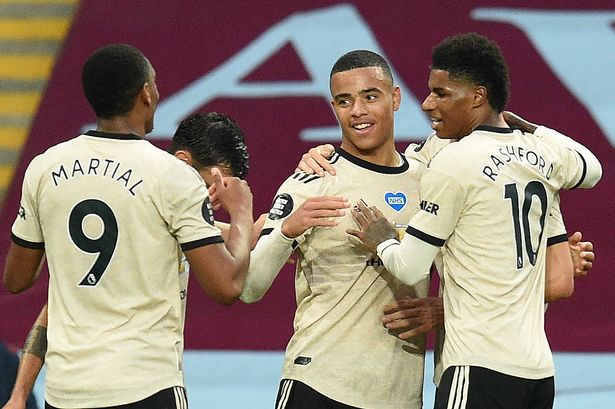 martial greenwood rashford man utd aston villa