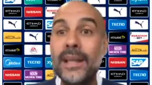 pep guardiola rant video
