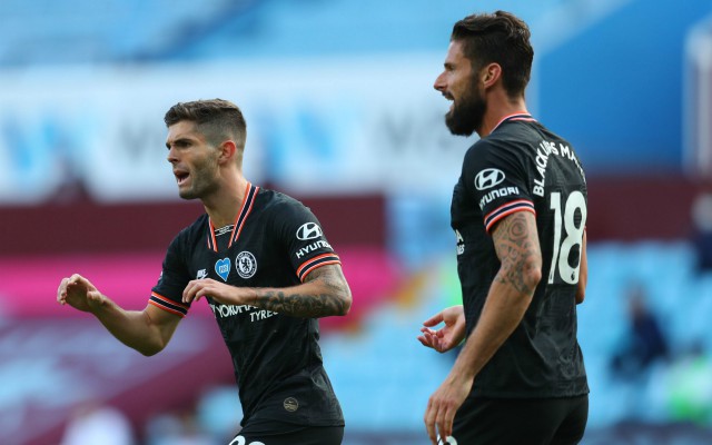 pulisic and giroud chelsea