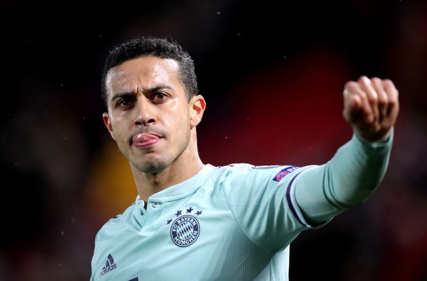 thiago alcantara away kit