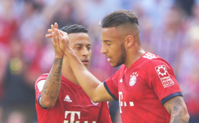 thiago alcantara tolisso bayern munich