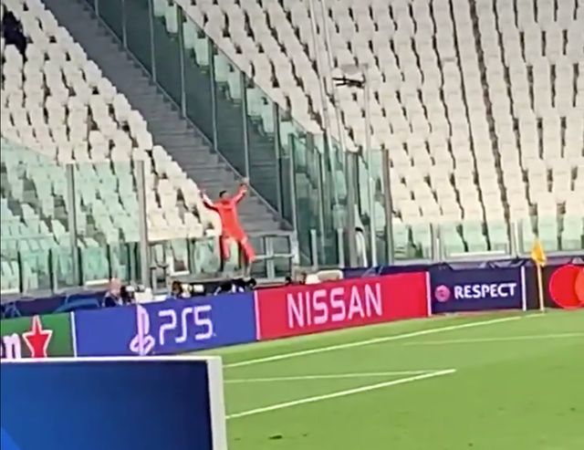 Anthony Lopes Lyon celebration