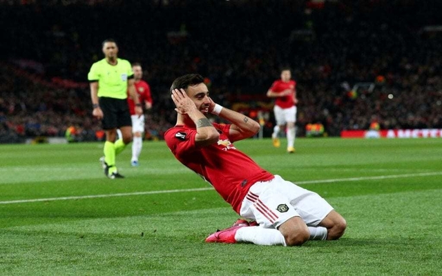 Bruno Fernandes celebration
