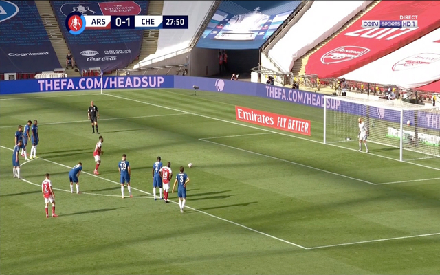 Video - Aubameyang scores penalty vs Chelsea