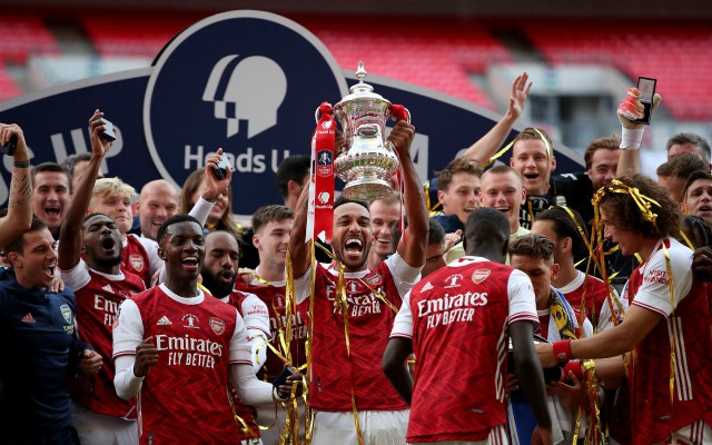 aubameyang arsenal fa cup