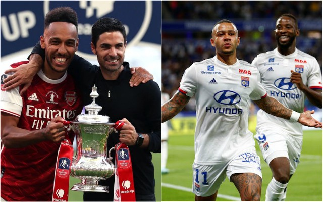 aubameyang arteta depay dembele