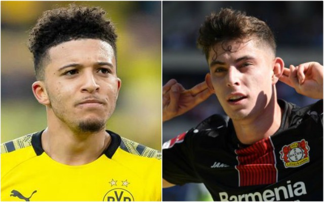 jadon sancho kai havertz