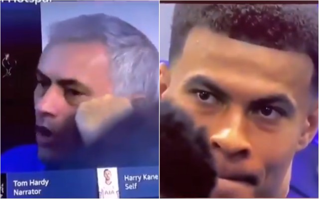jose mourinho dele alli video