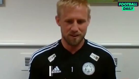 kasper schmeichel on de gea