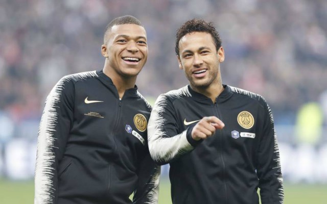 kylian mbappe and neymar
