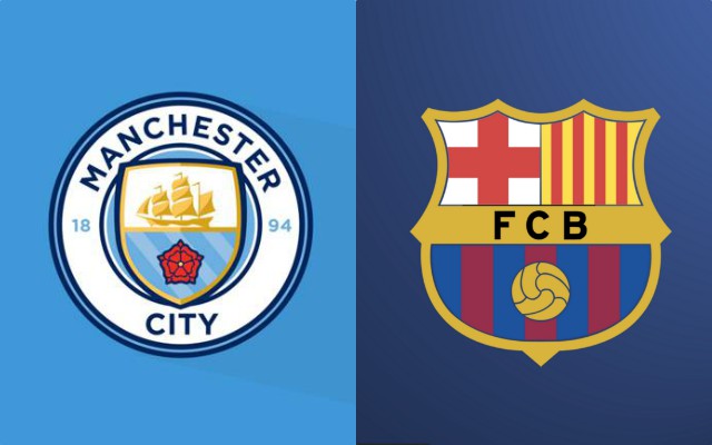manchester city barcelona badges