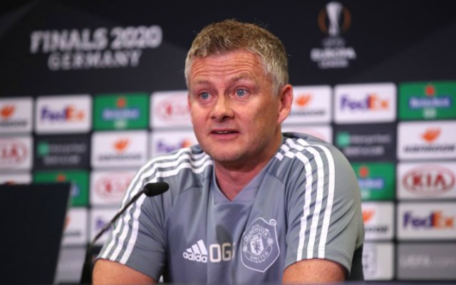 ole gunnar solskjaer europa league press conference