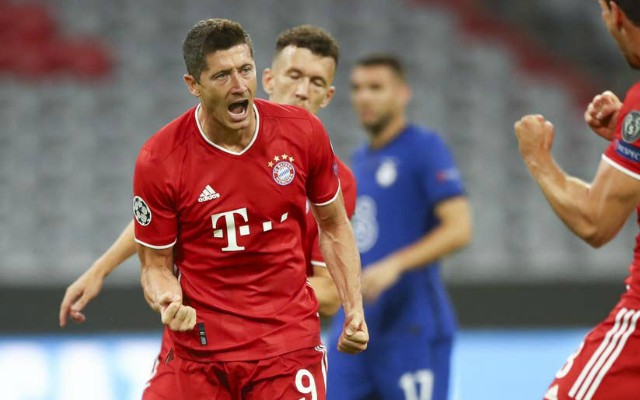 robert lewandowski vs chelsea