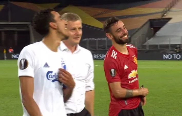 solskjaer fernandes joke