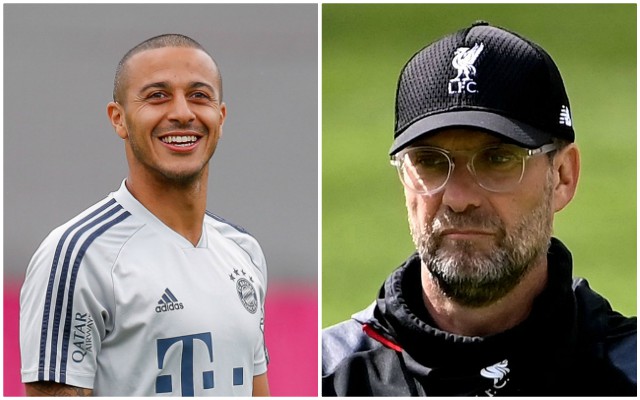 thiago alcantara bayern munich jurgen klopp liverpool