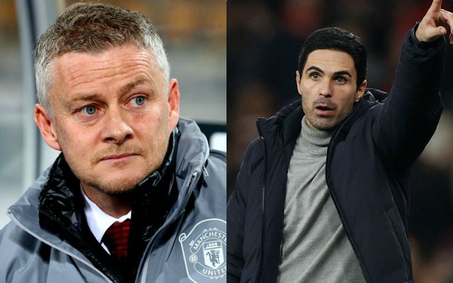 utd solskjaer arsenal fc arteta