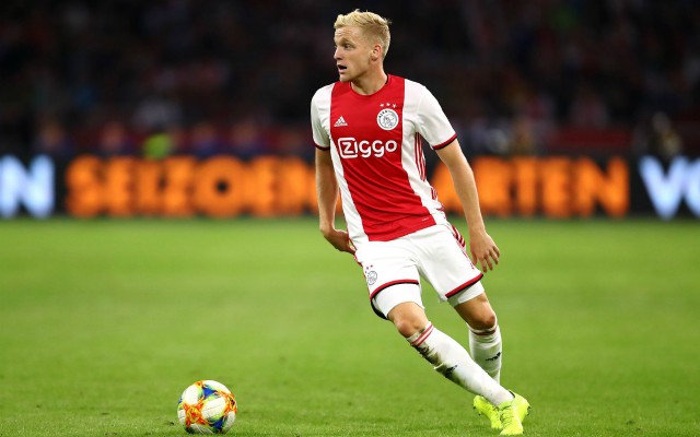 van de beek ajax 2020