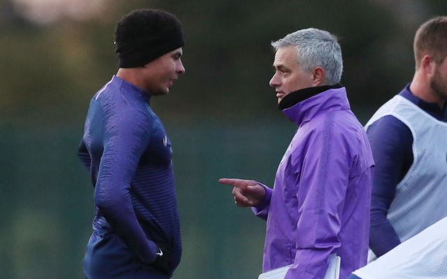 Mourinho and Dele Alli Small