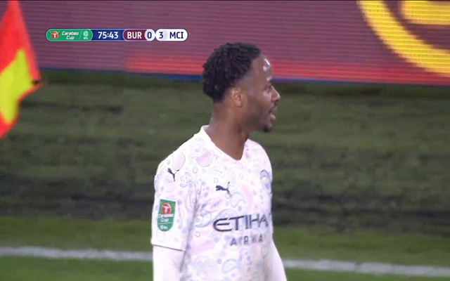 Video - Dyche swears at Sterling after foul