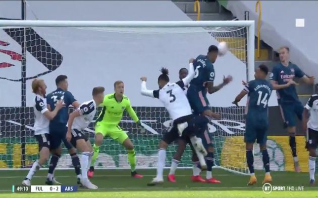 Video - Gabriel goal for Arsenal vs Fulham