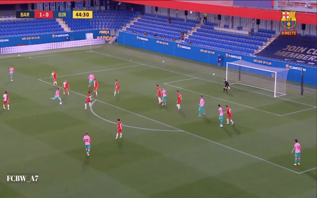 Video - Messi first goal against Girona