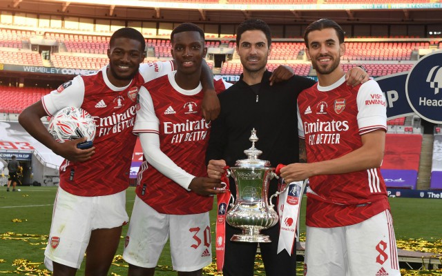 arteta ceballos maitland-niles nketiah arsenal