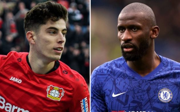 chelsea havertz and rudiger