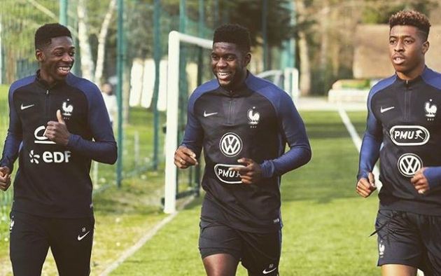 france dembele umtiti