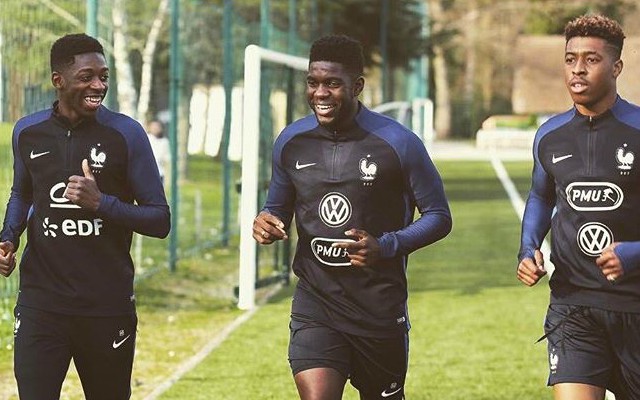 france dembele umtiti