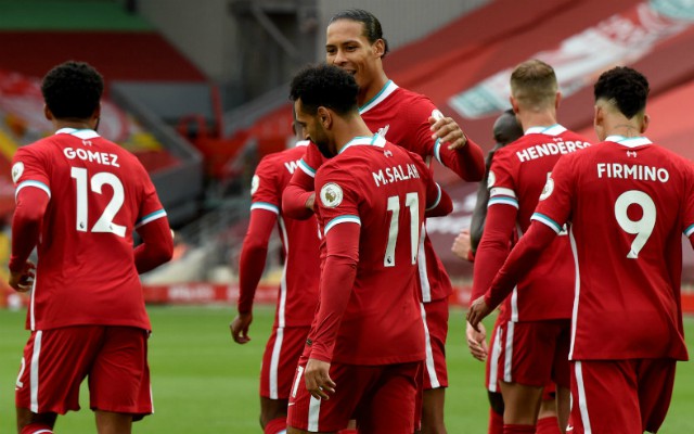 gomez salah van dijk firmino liverpool leeds