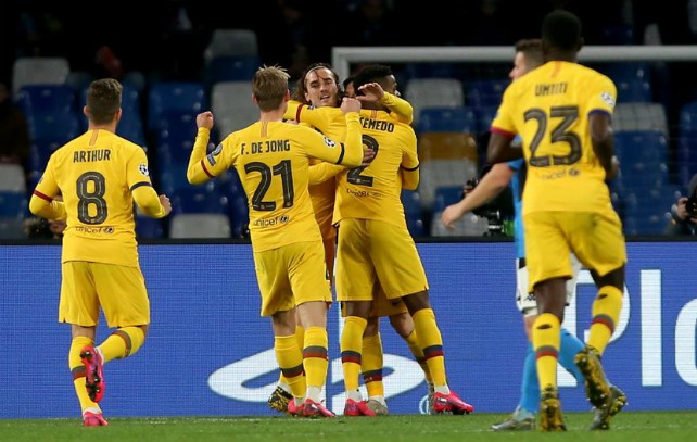 griezmann arthur de jong barcelona