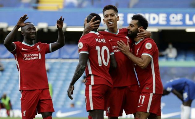 keita mane firmino salah liverpool chelsea
