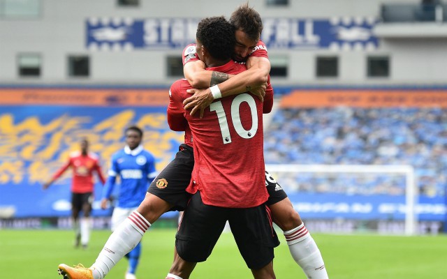 man utd brighton fernandes rashford