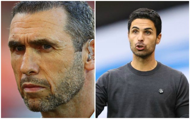 martin keown and mikel arteta