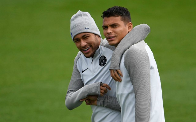 neymar silva psg training