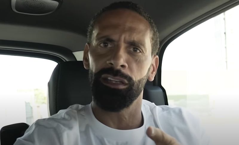 rio ferdinand on van de beek
