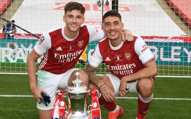tierney bellerin fa cup