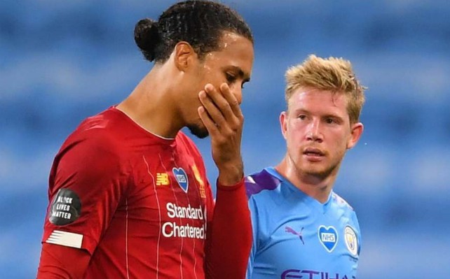 virgil van dijk and kevin de bruyne