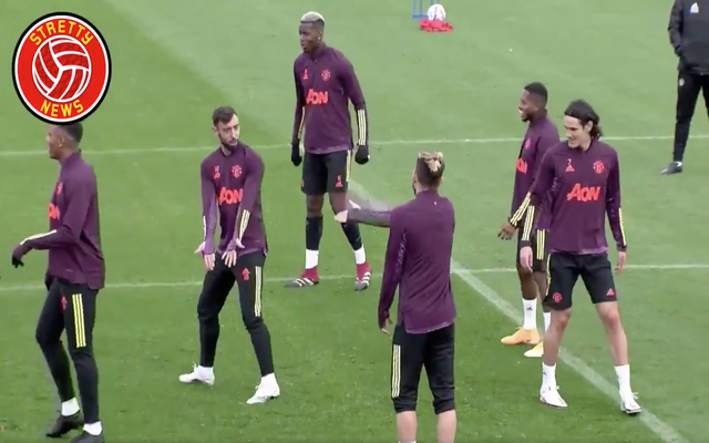 Video - Fernandes rages at Telles in training