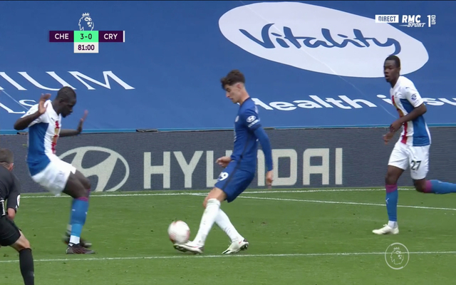 Video - Jorginho scores after Havertz wins penalty