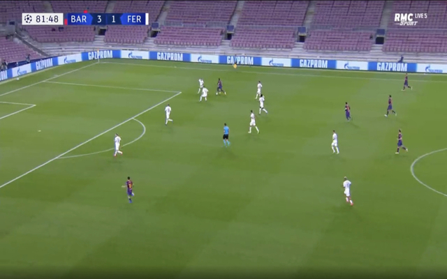Video - Pedri scores against Ferencvaros