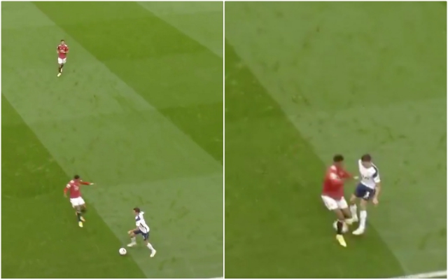 Video - Reguilon nutmegs Rashford