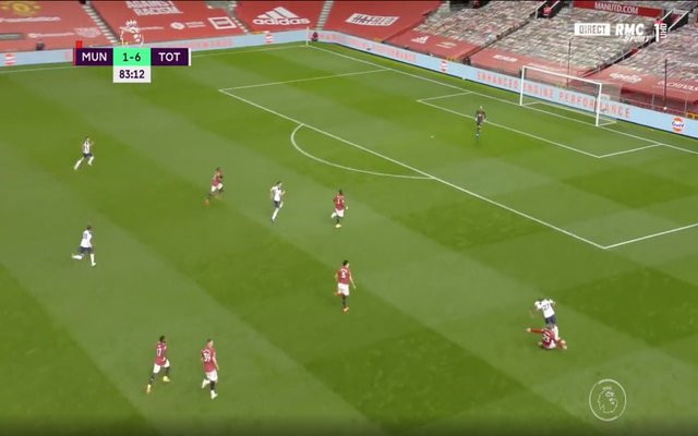 Video - Shaw escapes red card against Spurs