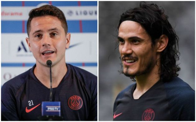 ander herrera edinson cavani
