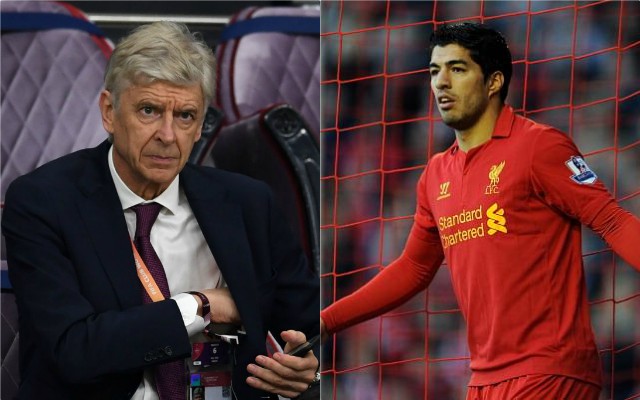arsene wenger luis suarez