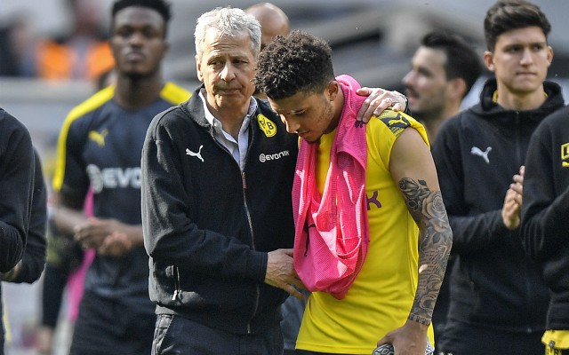 borussia dortmund favre sancho